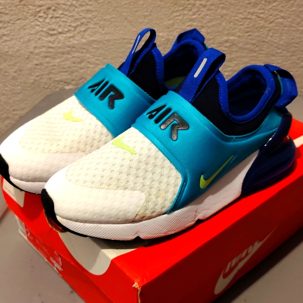 Nike Air Max 270 Extreme White Oracle Aqua (PS)